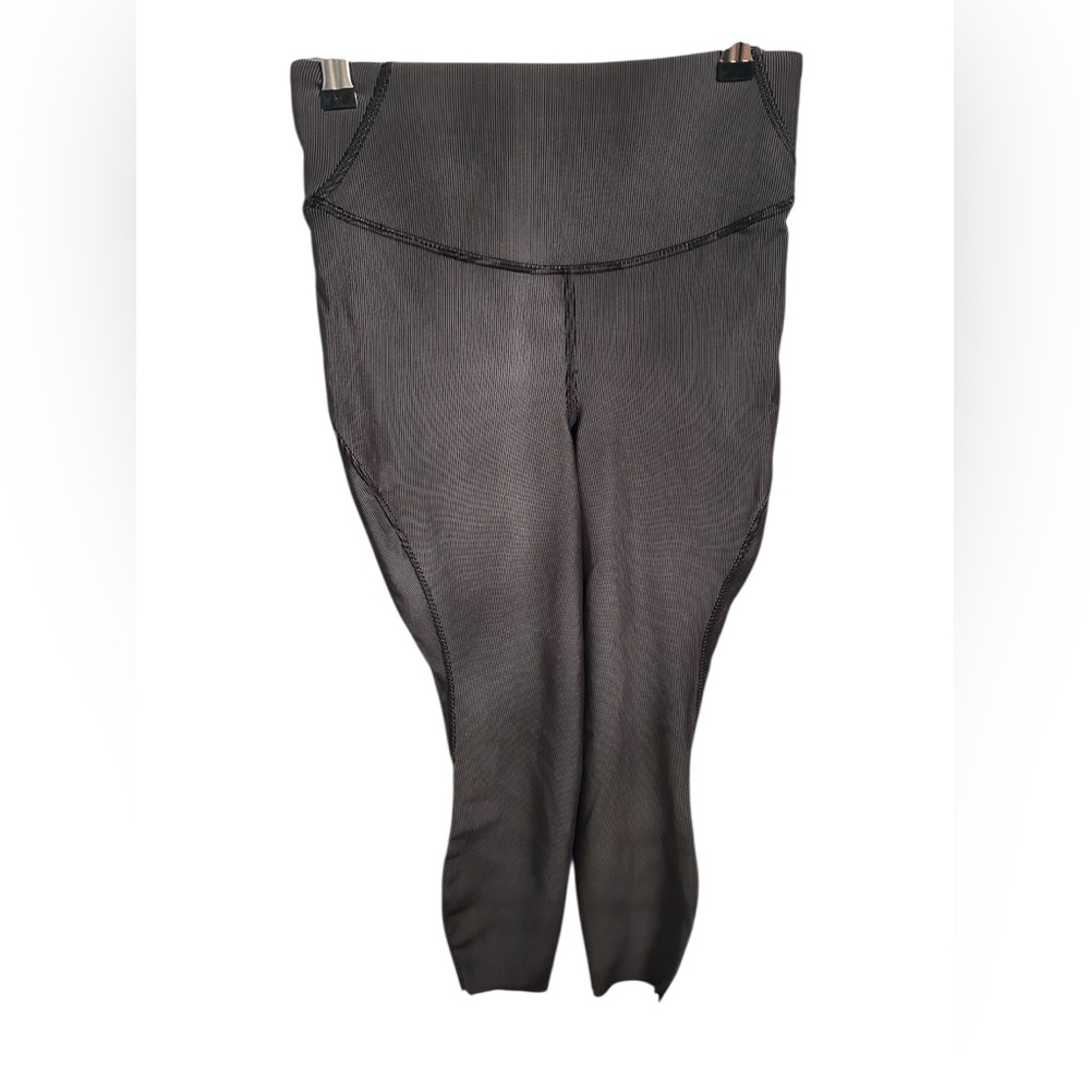 Lululemon Base Pace High-Rise Tight 25” Two-Toned Ribbed Leggings